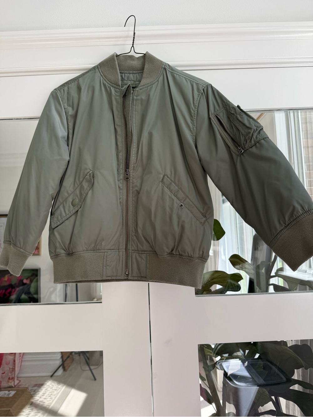 Gap Kids' Olive Green Bomber Jacket